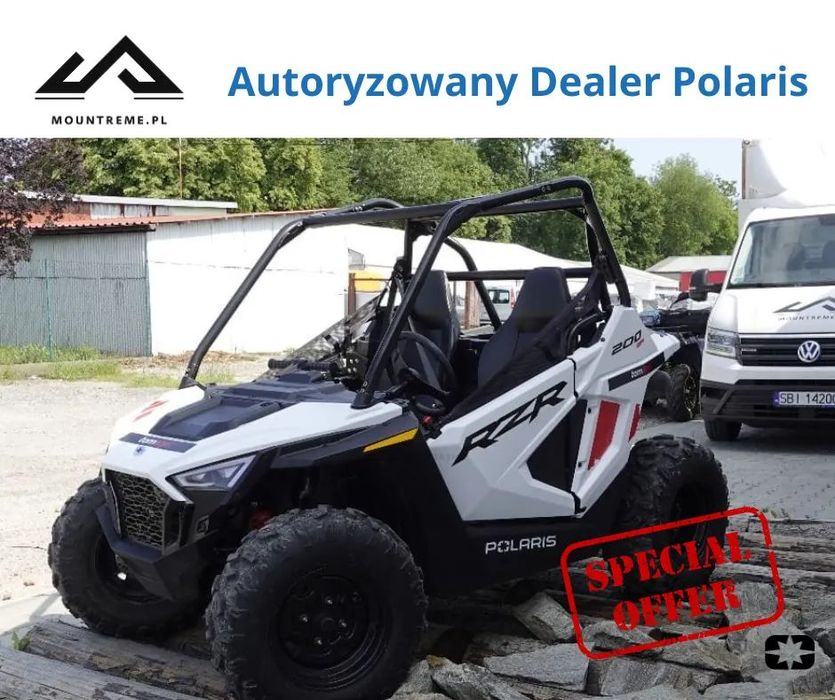 Polaris RZR Buggy młodzieżowy POLARIS RZR 200 | Autoryzowany Dealer Polaris Śląsk