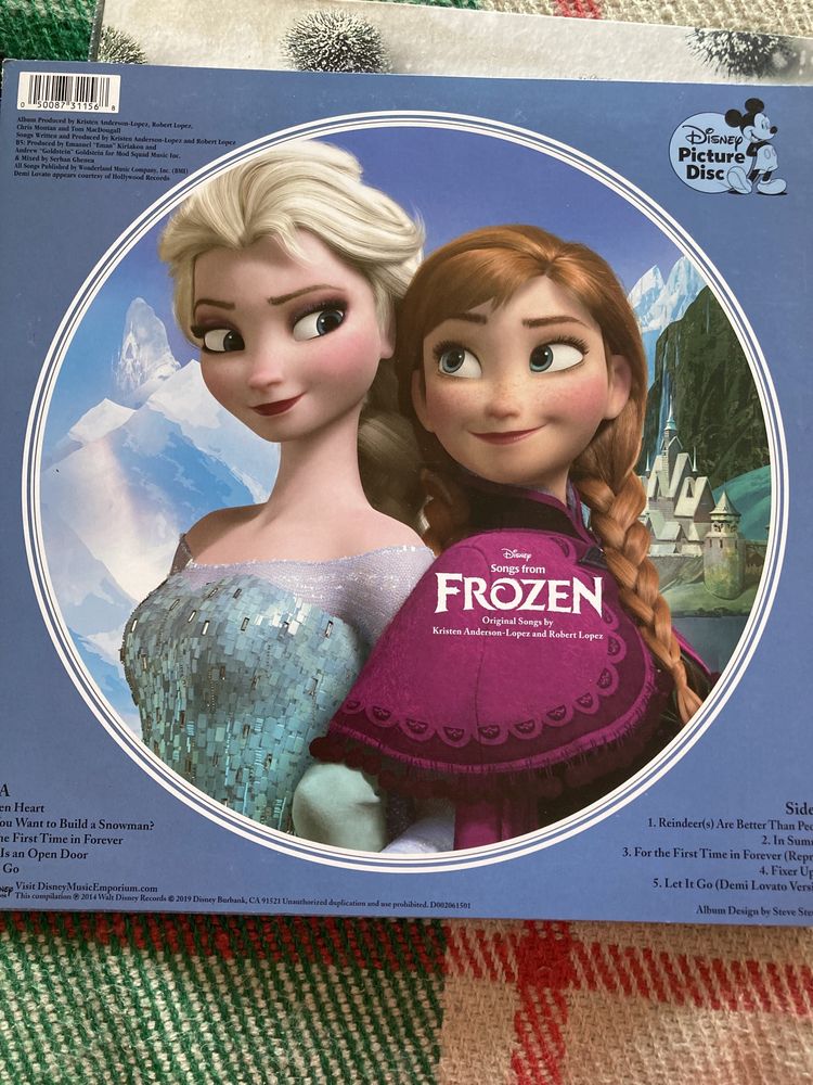 Грамплатівка "Frozen"