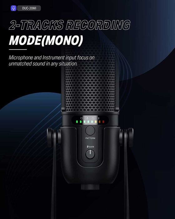 Mikrofon pojemnościowy USB Donner Neotrack-MI Premium