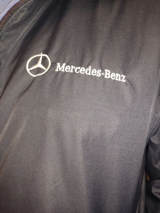Mercedes-Benz oryginalna kurtka wiatrówka męska czarna r.XL