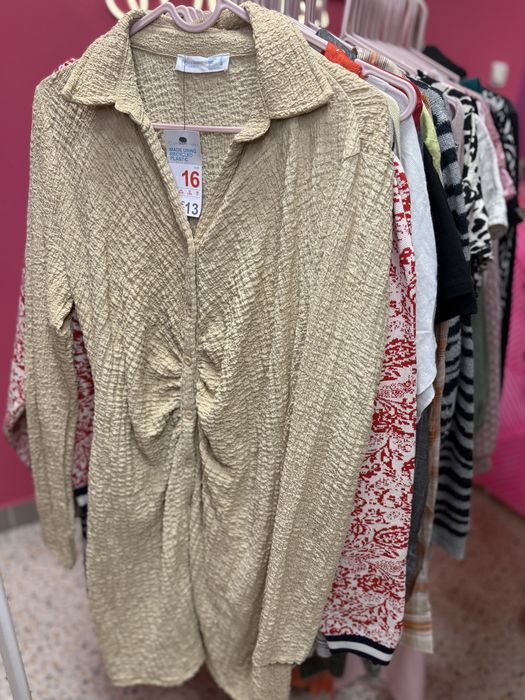 Pakiet damski, mix ubran, outlet, odziez uzywana, cream, gatunek A