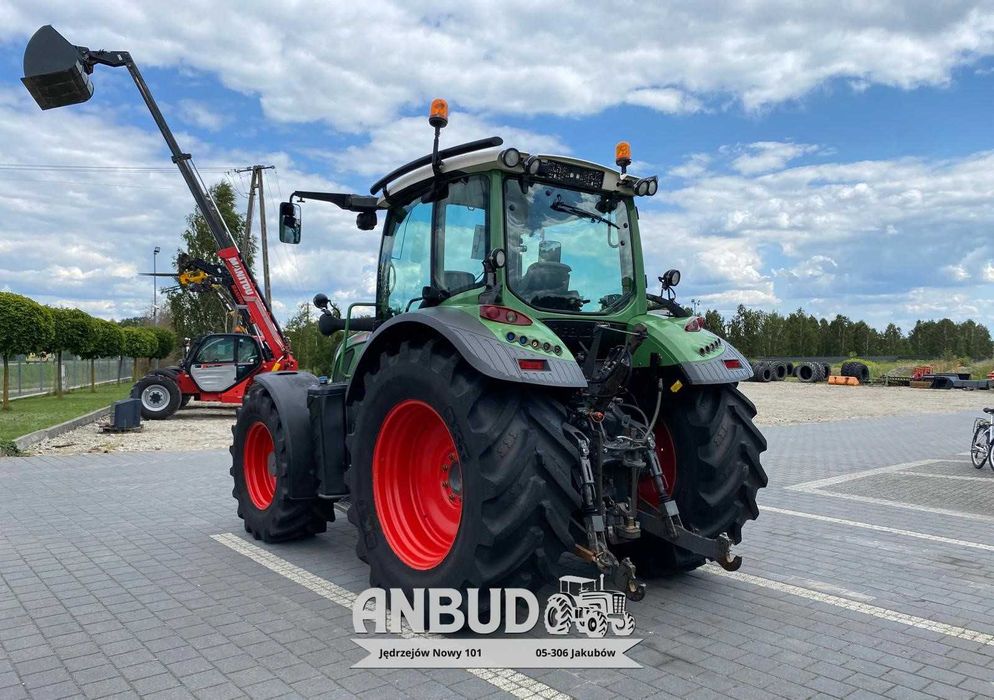 Fendt 516 Vario Nowe opony Zaczepy 514 Isobus 716