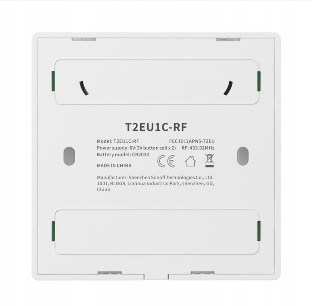 Bezprzewodowy włącznik Sonoff T2EU1C-RF
