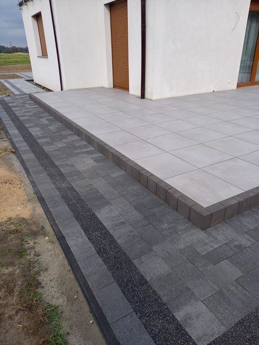 Brukarstwo, układanie kostki brukowej, budowa dróg, prace ziemne