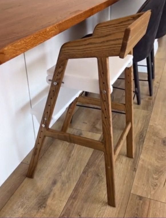 Ikea детский стульчик растущий для парты и кормления столик