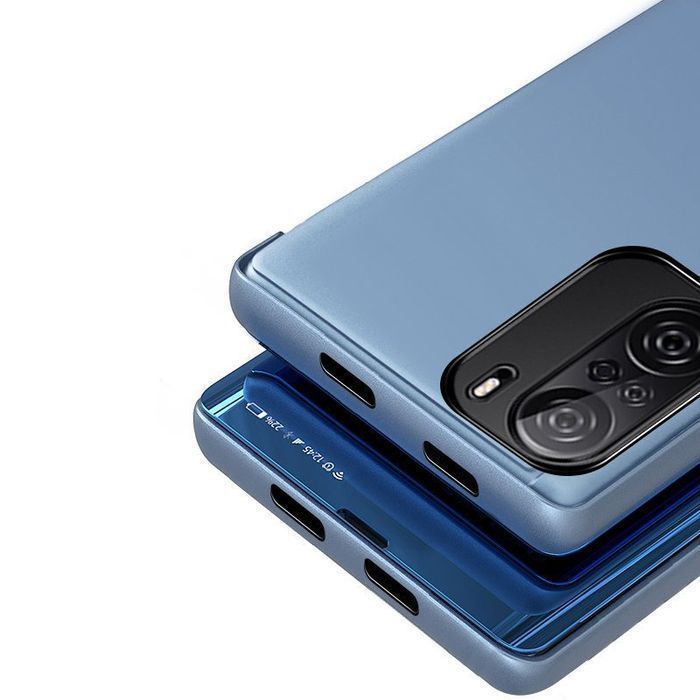 Etui Clear View Case do Xiaomi Redmi K40 Pro+ / K40 Pro - Niebieskie