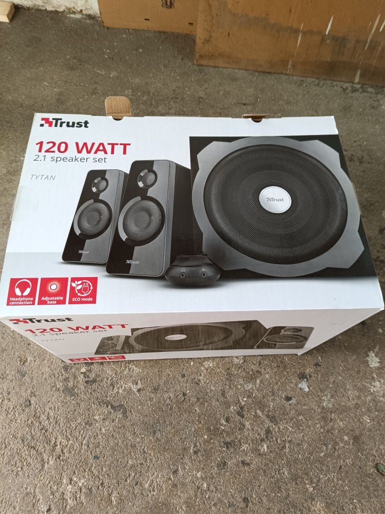 Colunas PC Trust GXT 2,1 120W Aceito 50€