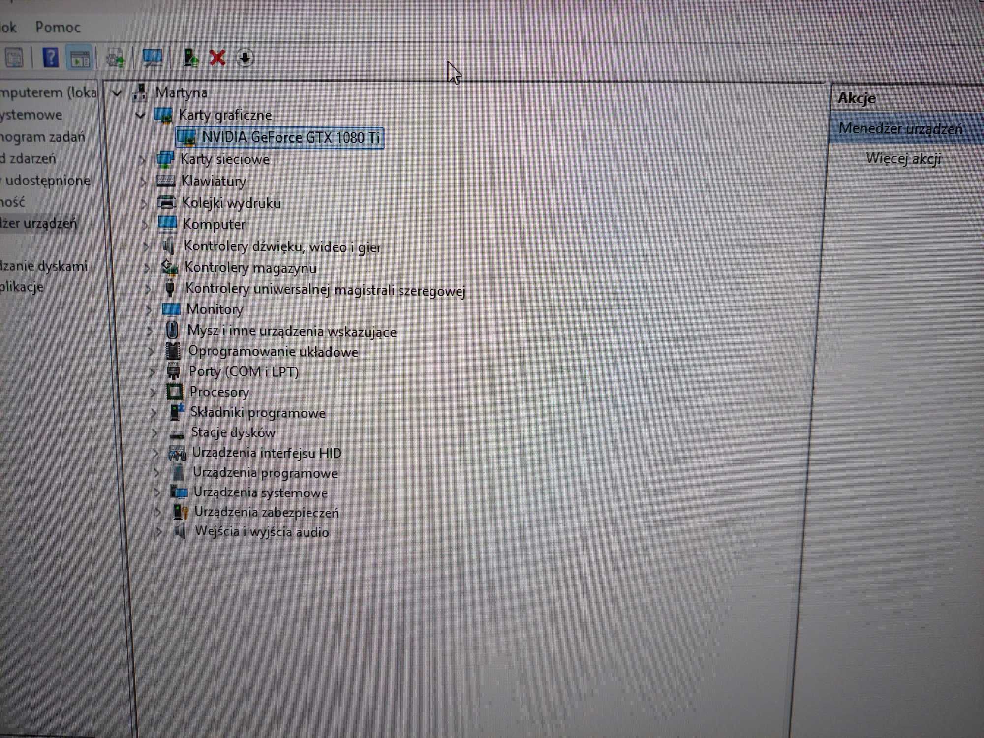 Komputer Stacjonarny PC GTX 1089 Ti, Core i5-9600K, 16 GB Ram Monitor