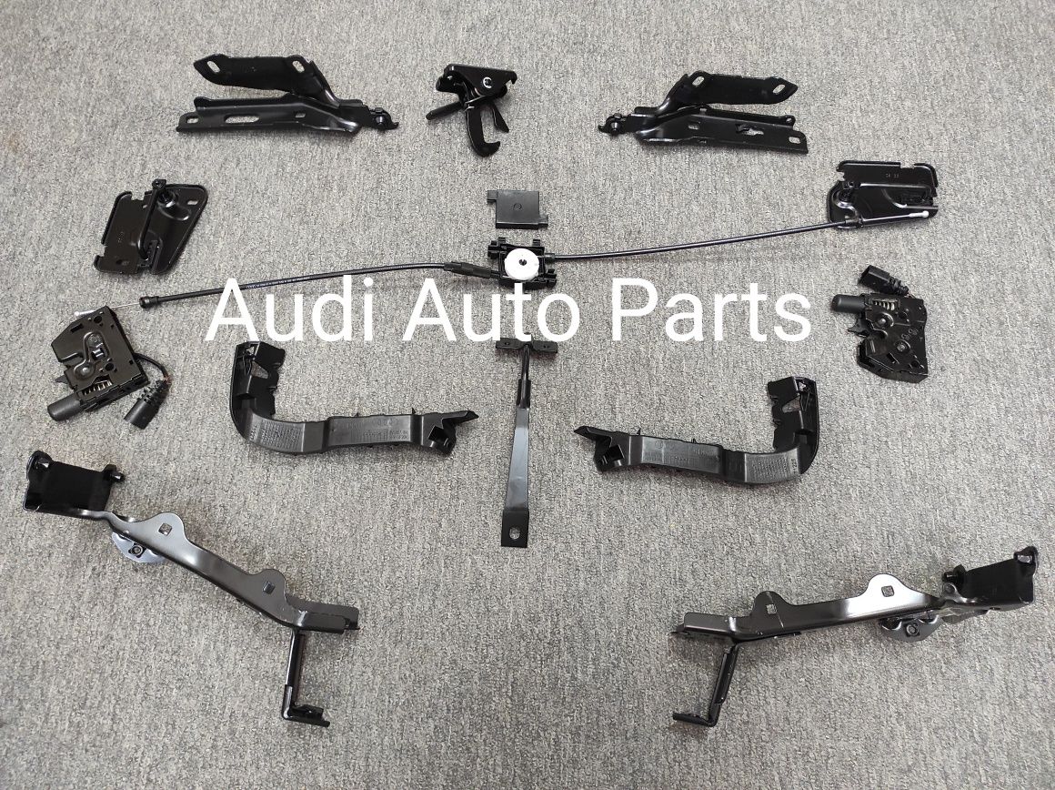 Audi A3 8V USA Ауди Направляючі Кріплення Замок Скоба Петлі Капот Трос
