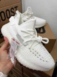 Кроссовки Adidas yeezy 350 white linen / Адидас изи 350 белые37 38 39