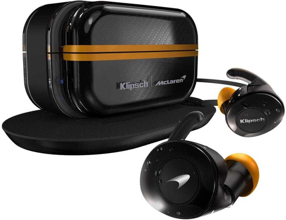 Słuchawki bezprzewodowe dokanałowe Klipsch T5 II TWS Sport McLaren