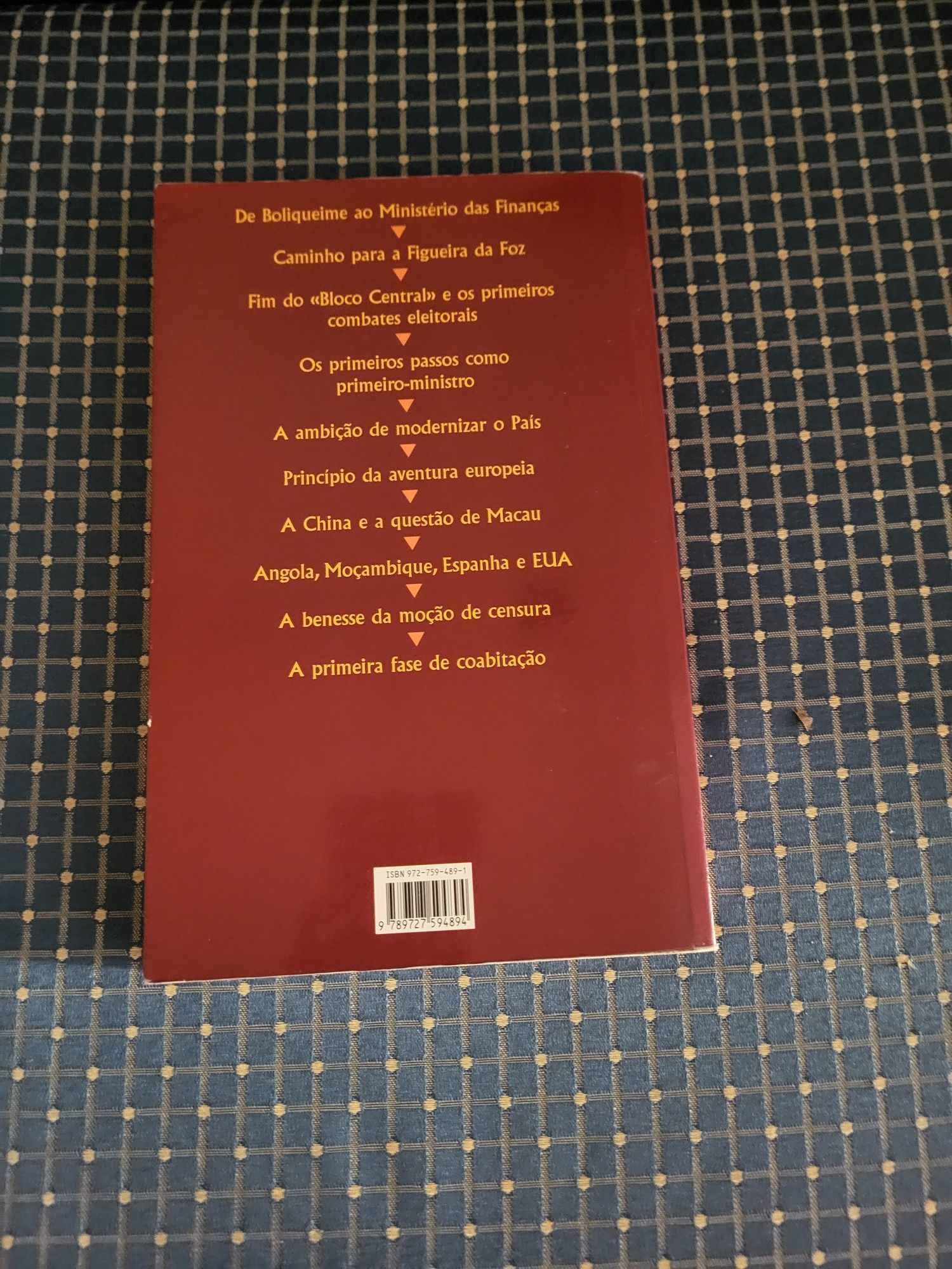 Livro "Autobiografia Política Aníbal Cavaco Silva"