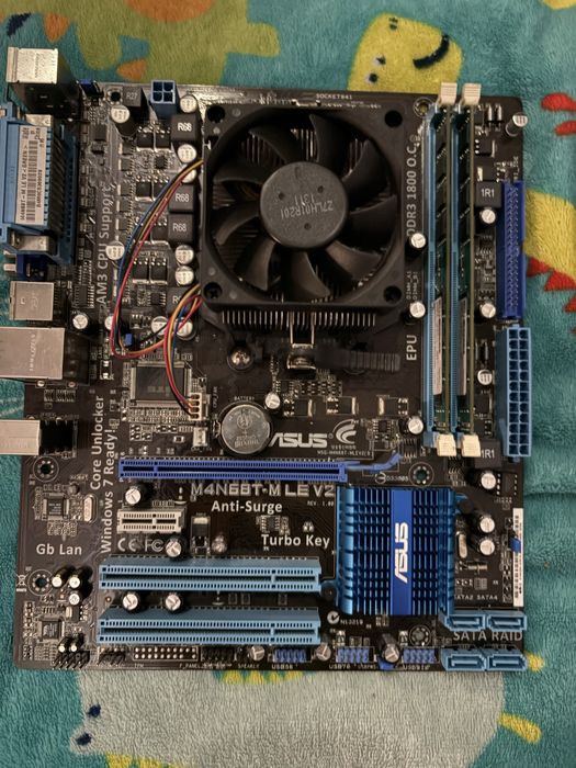 Plyta glówna ram i procesor