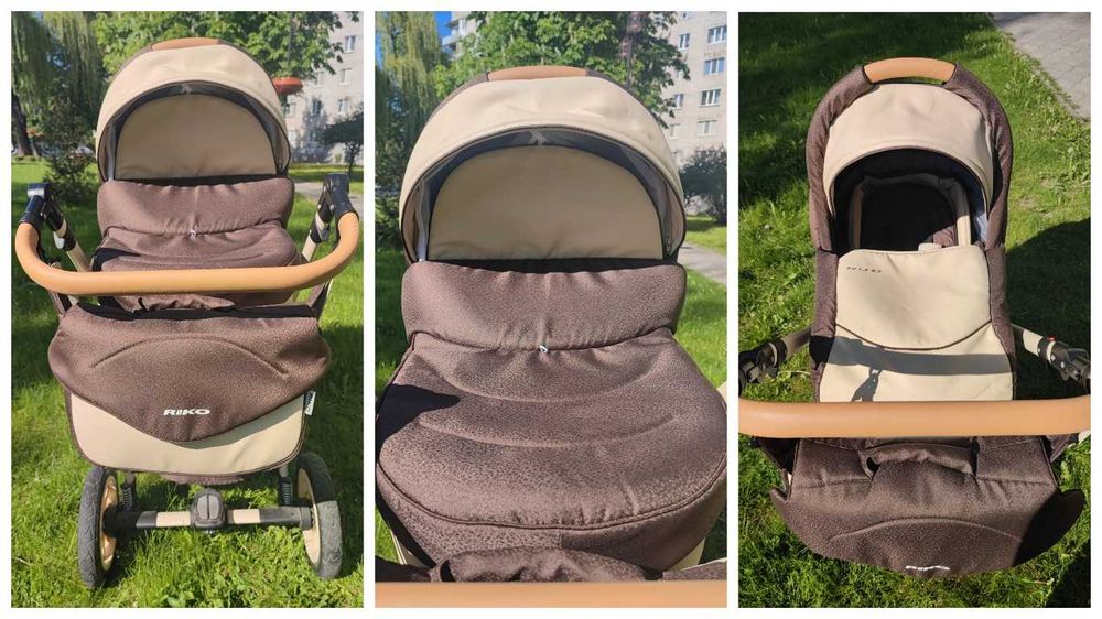 Детская коляска 2 в 1 Riko Bruno Ecco