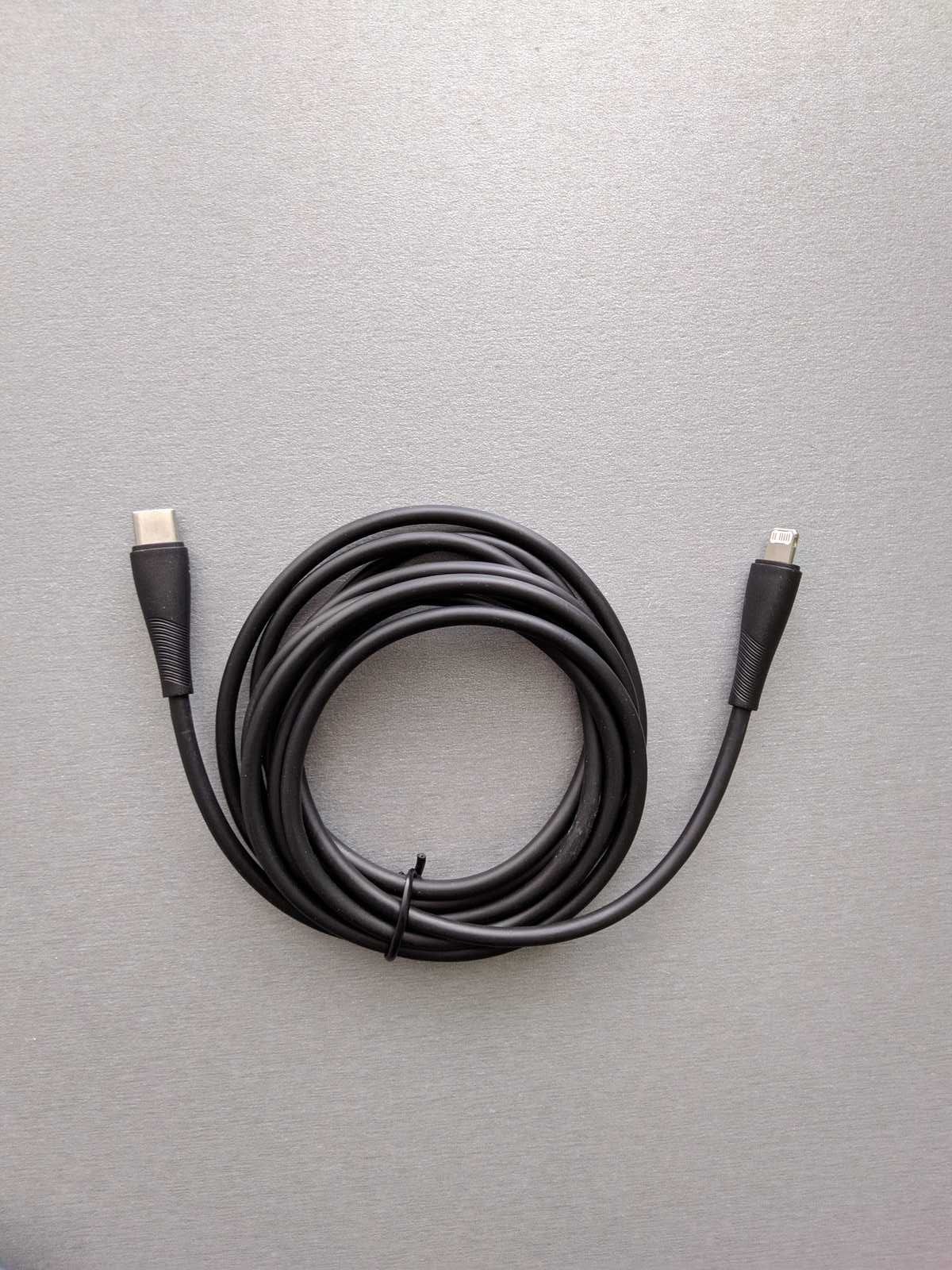 Качественный кабель 2м USB Type-C Lightning для iPhone АйФона.