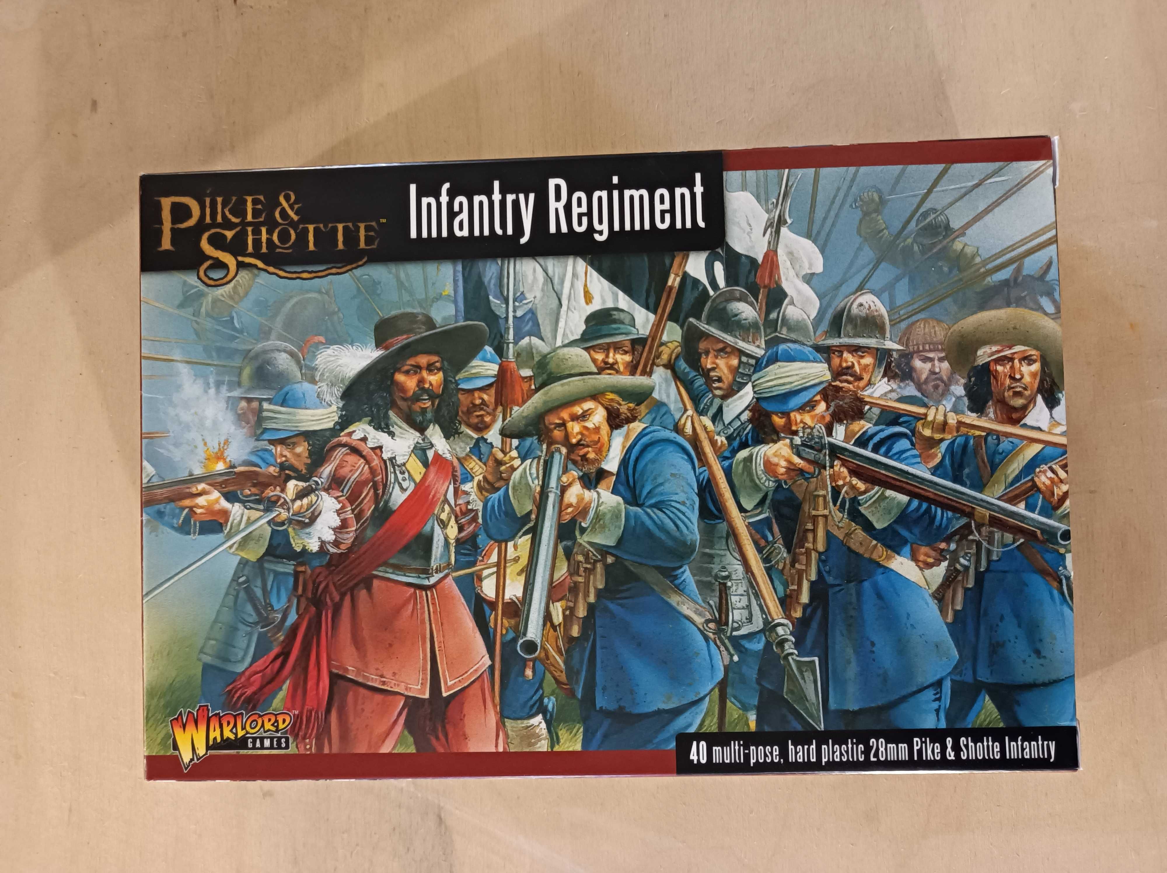 figurki nowe 28mm Pike & Shotte Infantry Regiment