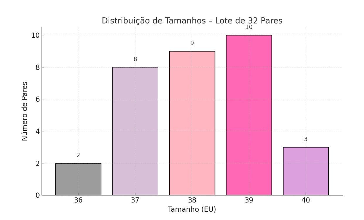 Lote de 32 Sapatos/Sandálias