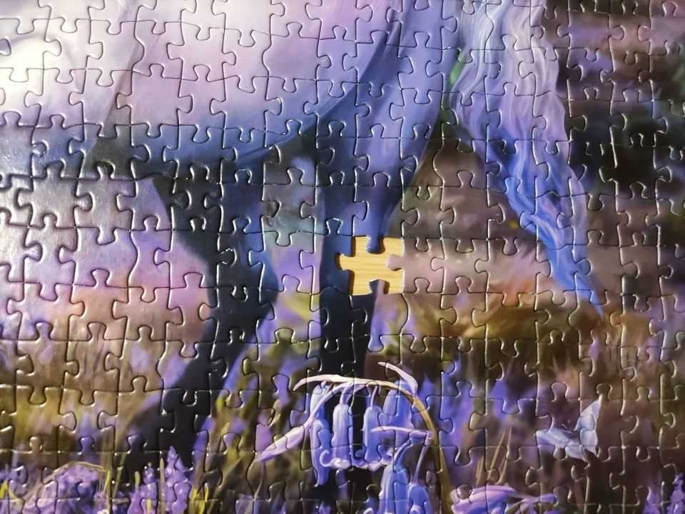 Puzzle de 1000 peças com unicórnio