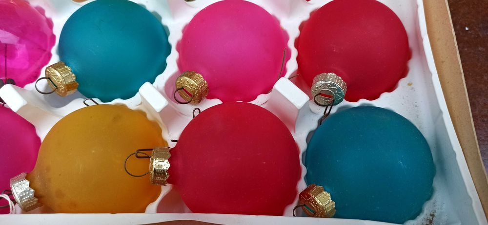 Ёлочные шары, елочные игрушки, iграшки ялинові ссср