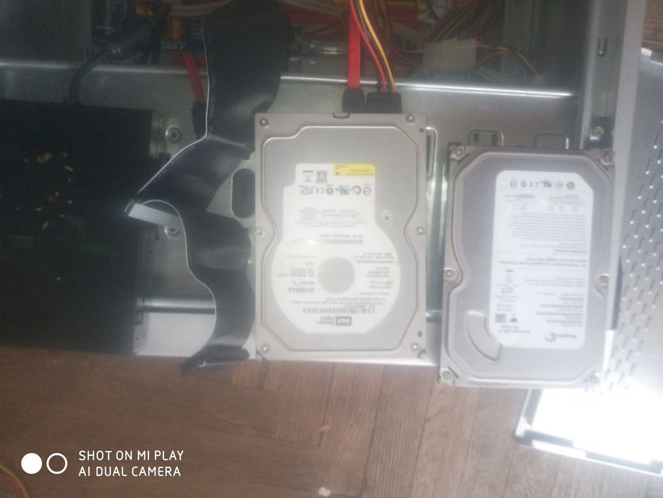 Системный блок работает