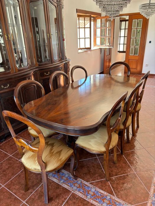 Conjunto de mesa sala de jantar