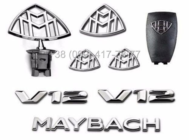 Эмблемы значки MAYBACH Mercedes S-Class W222 X222 W447 Vito Рестайлинг