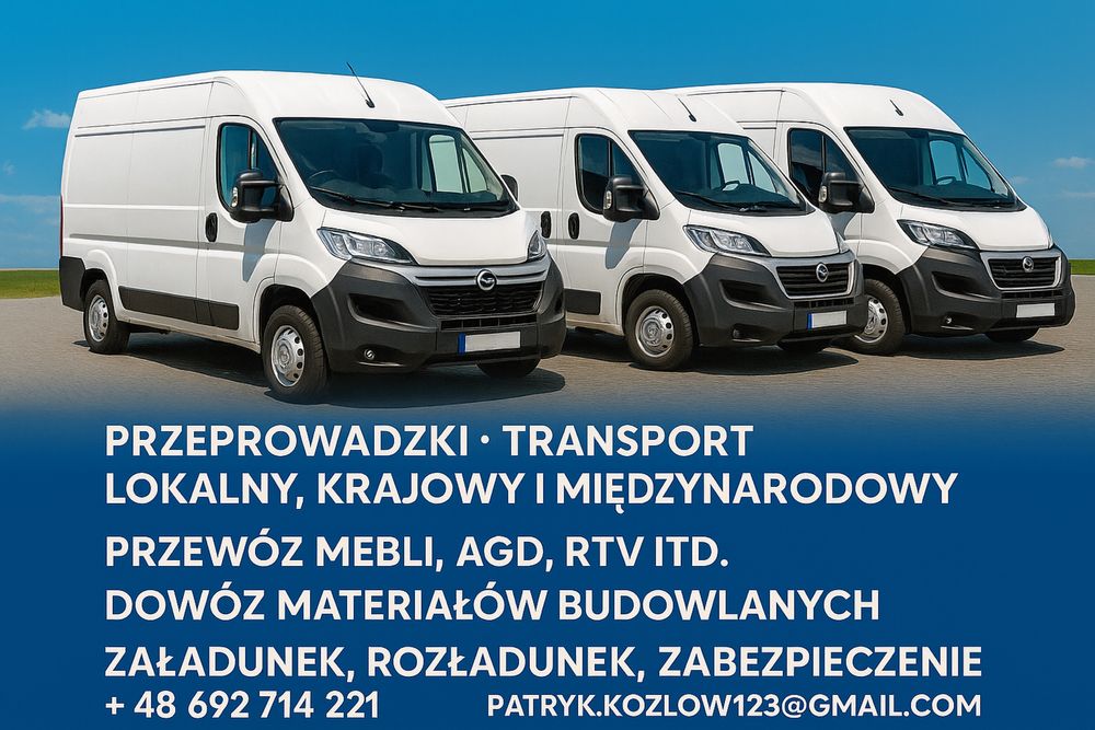 Tanie uslugi transportowe (przeprowadzki , tranport lokalny )