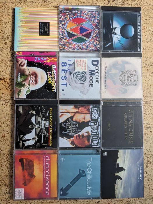 CD диски Basement, China Crisis Deux Filles, Sex Pistols, Depeche Mode