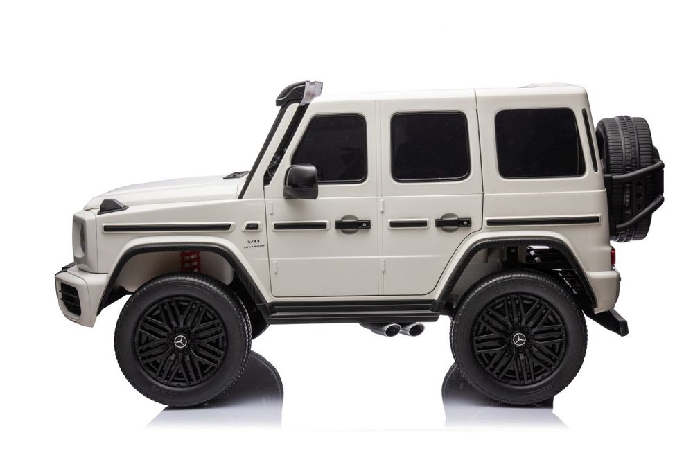 24V 800W 4x4 2osbowy Auto na akumulator Mercedes Benz G63 AMG Biały