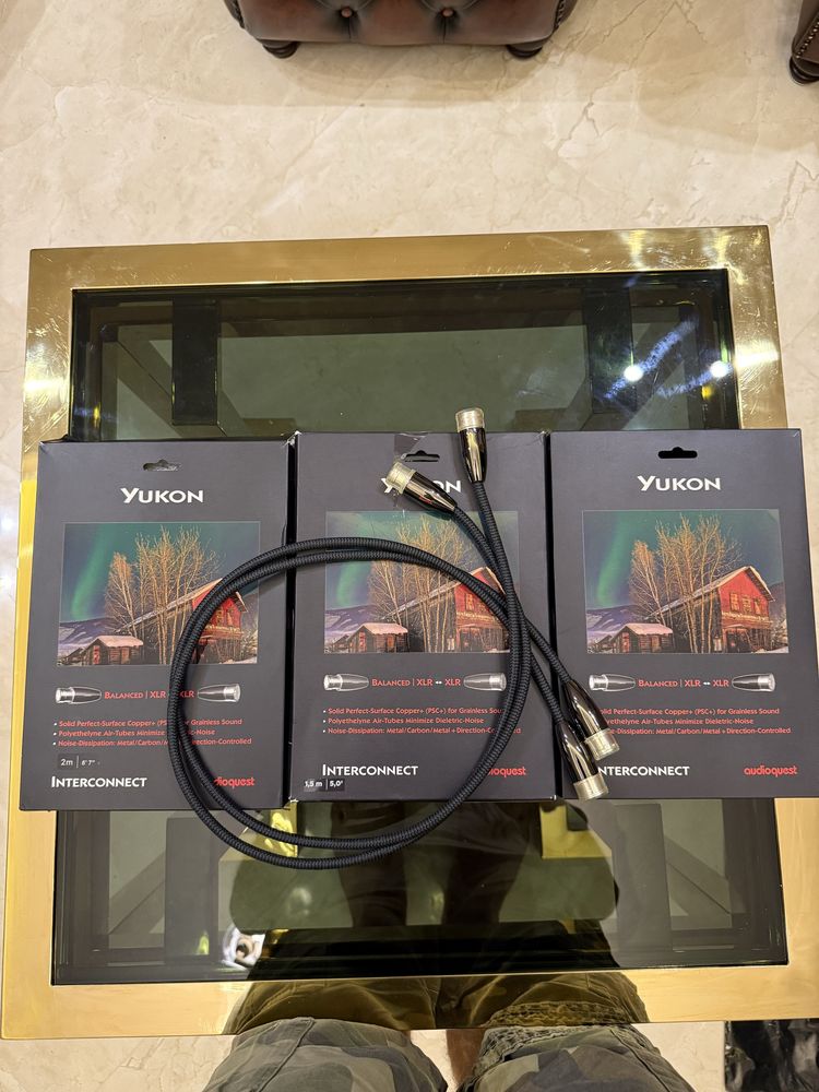 Audioquest YUKON XLR zbalansowany 1 . 0 M