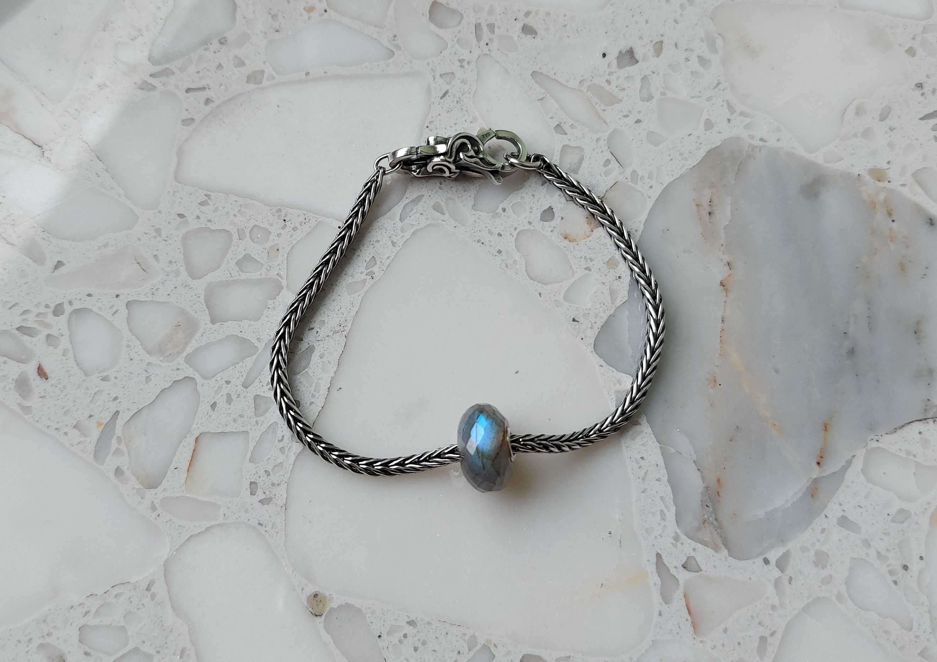 Trollbeads Labradorite Labradoryt Charms 3 (Nowy)