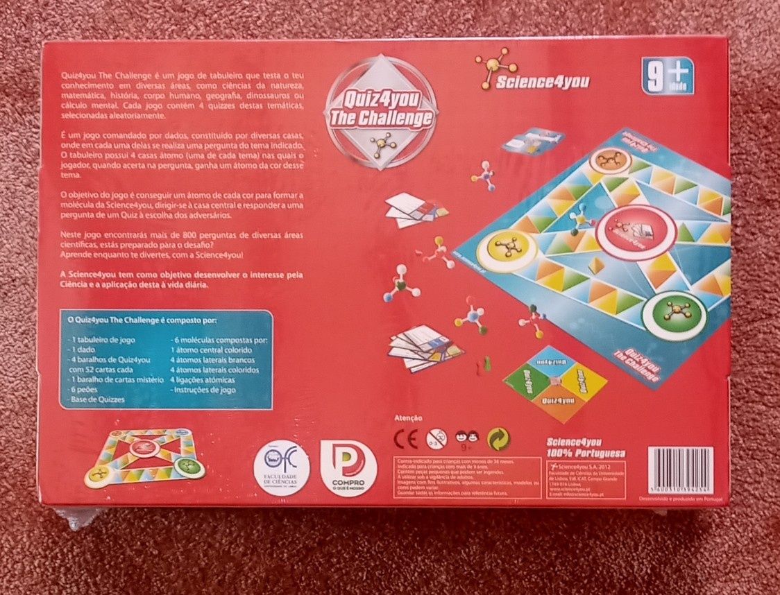 Jogo "science4you"