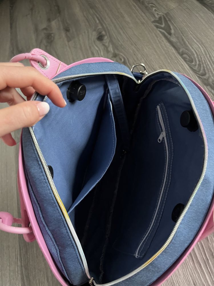 Śliczna unikatowa torebka O bag