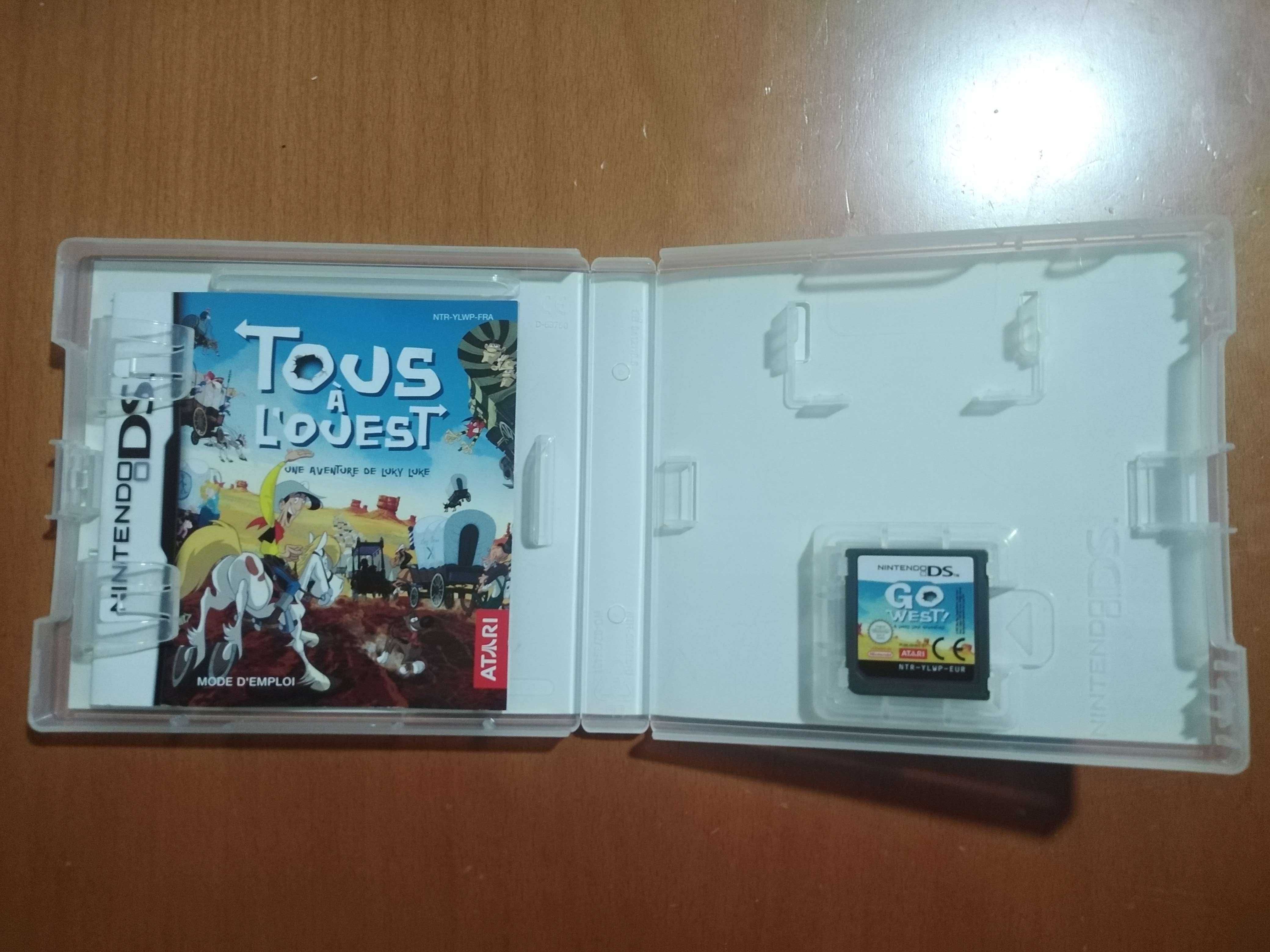 Nintendo DS jogo Go West! A Lucky Luke Adventure completo