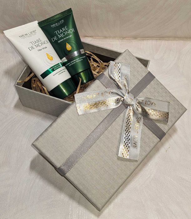 Подарунковий набір TIARÉ DE MONOI (маска-філер нічна та крем-есенція)