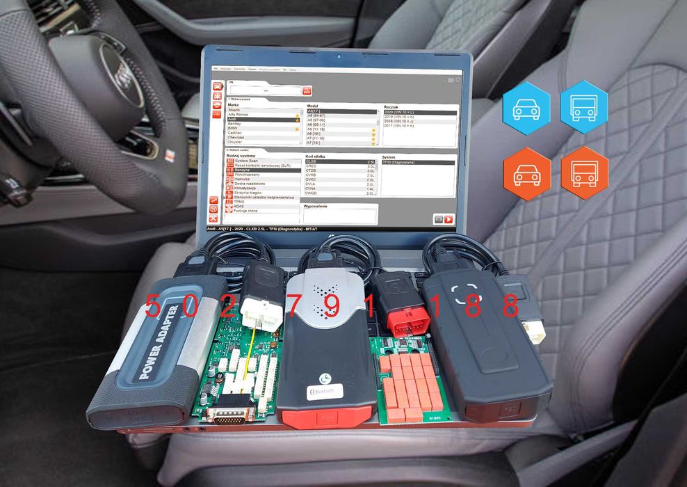 2025 Interfejs tester skaner głowica diagnostyczna multidiag pro+ pl