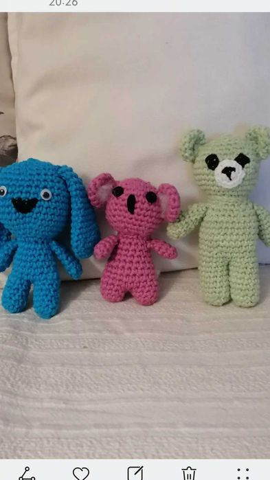 Amigurumi lindos bichinhos