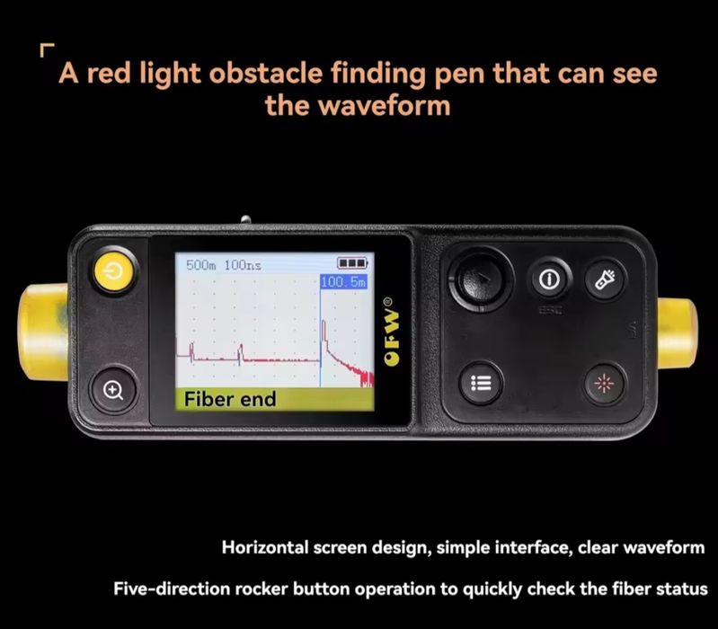Otdr mini detetor de falhas