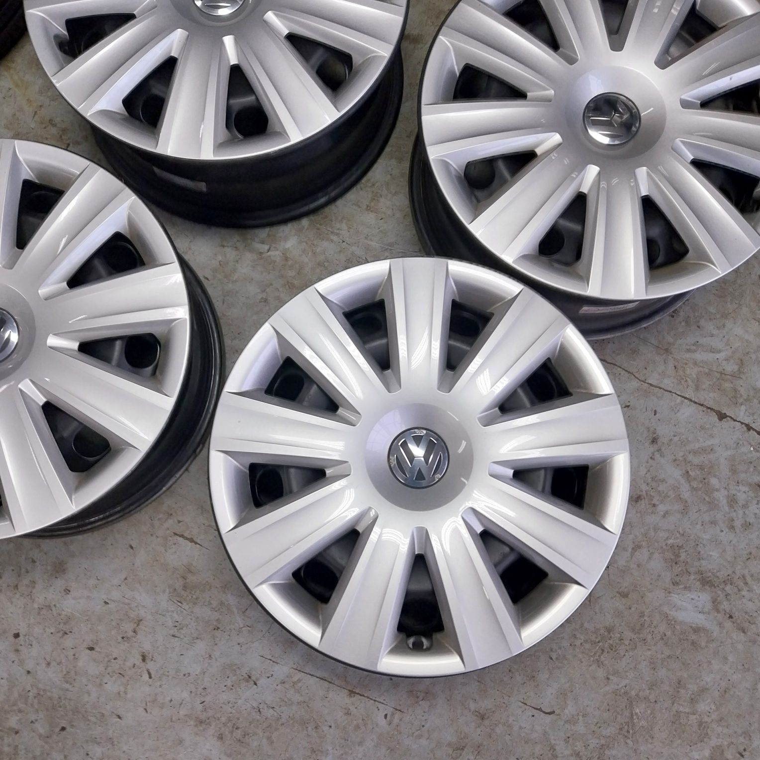 Oryginalne Felgi Stalowe VW 16" 5x112 6.5J Super Stan !