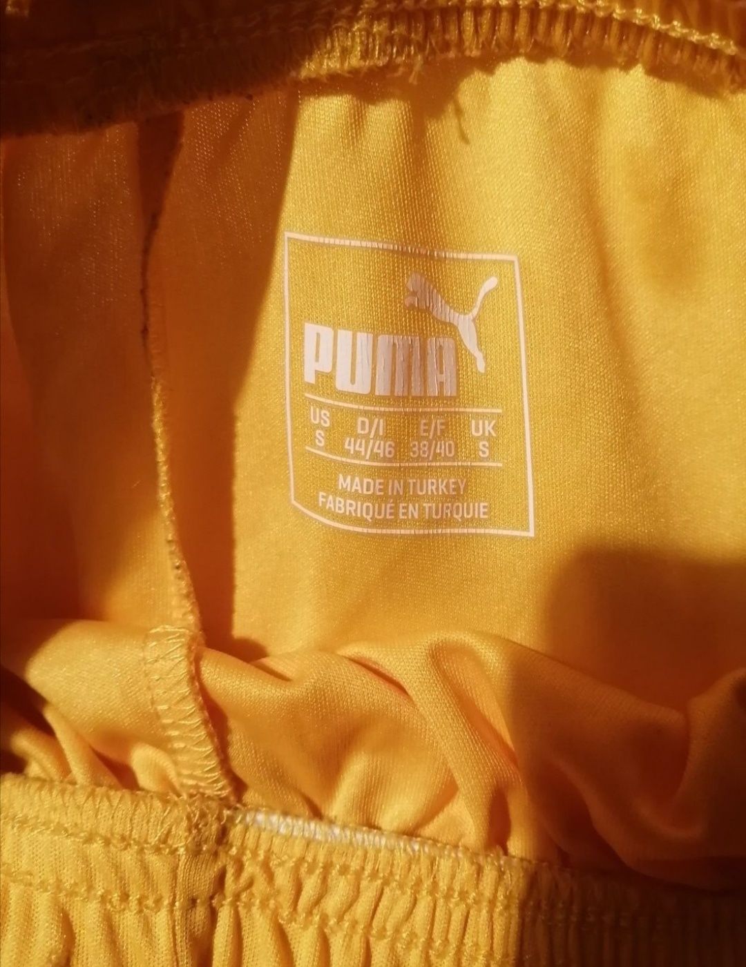 Шорты футбольные Puma спортивные желто синие шорти для бега S,12,13,15