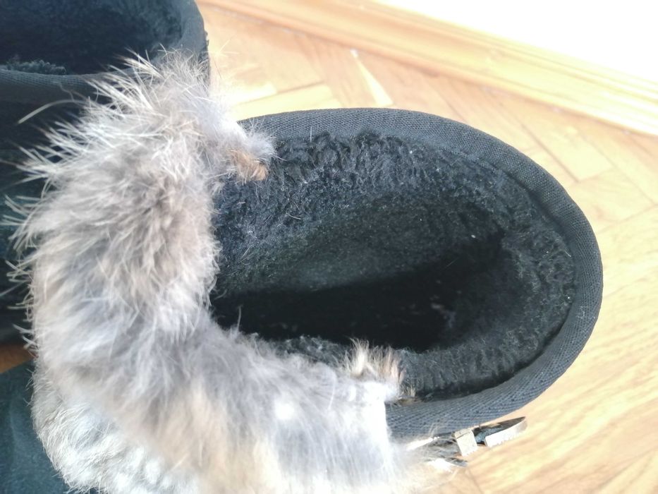 Уги дитячі замшеві зимові