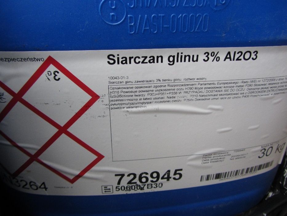 Siarczan glinu 3% Al2O3