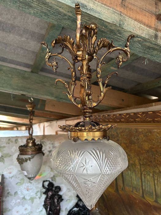 Zabytkowa lampa sufitowa #8094 Stylowy Węgrów