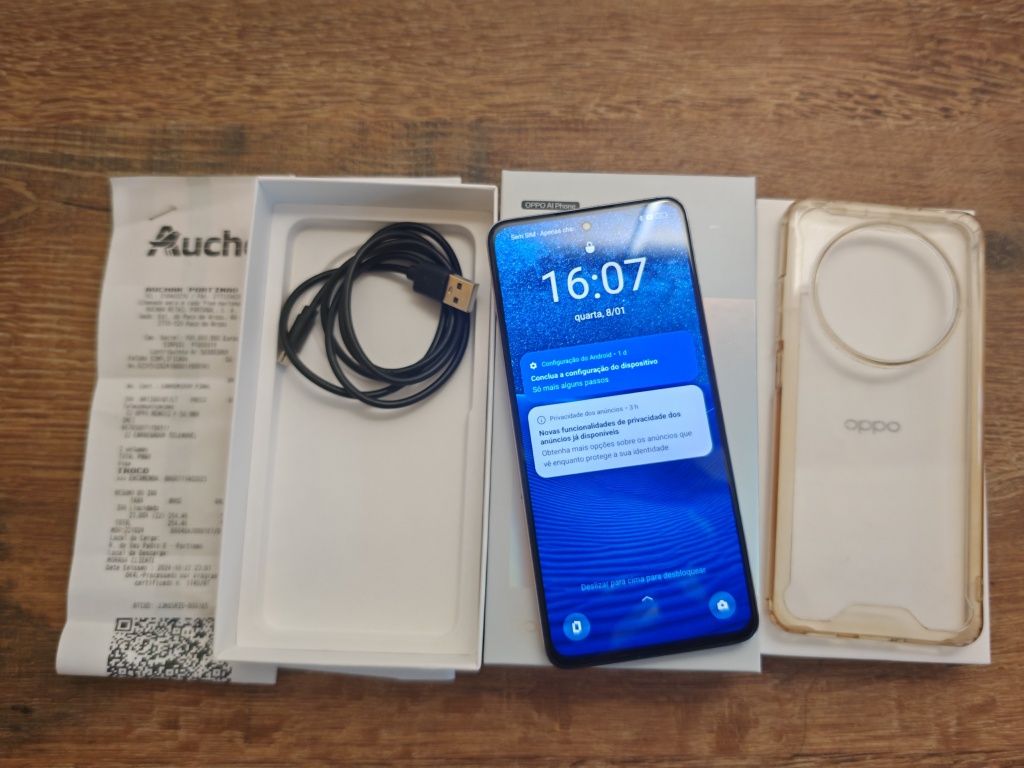 OPPO Reno 12 F 5G 8GB/256GB Laranja Dual Sim Seminovo C/Garantia