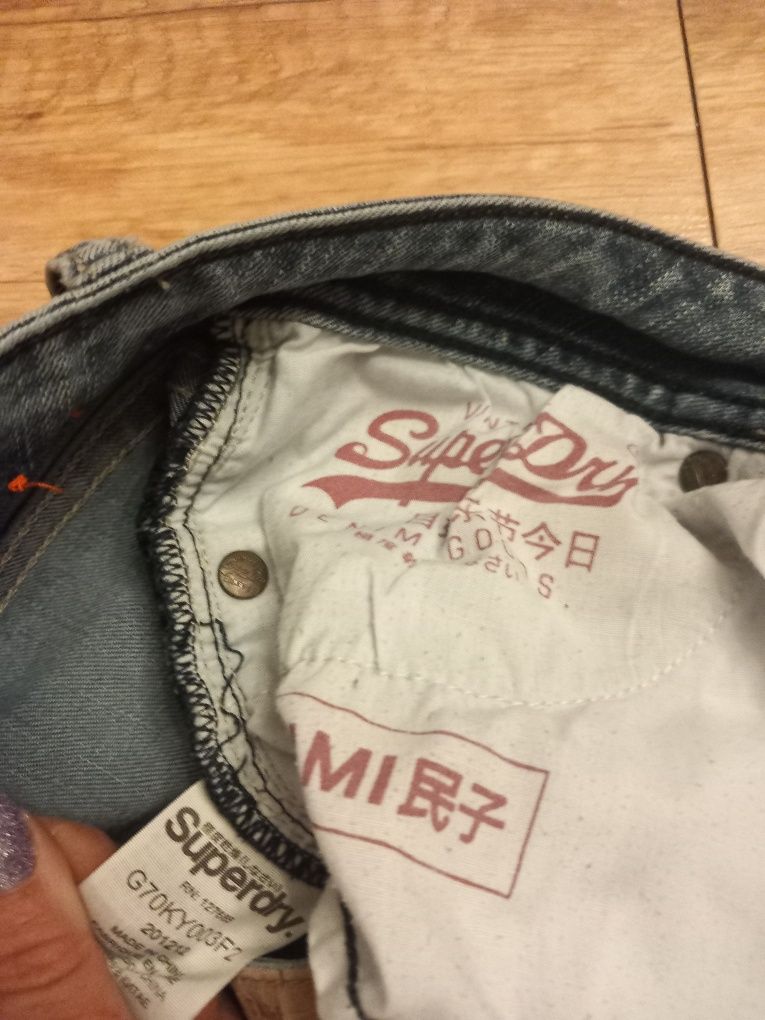 Jeansy Superdry roz 26/30