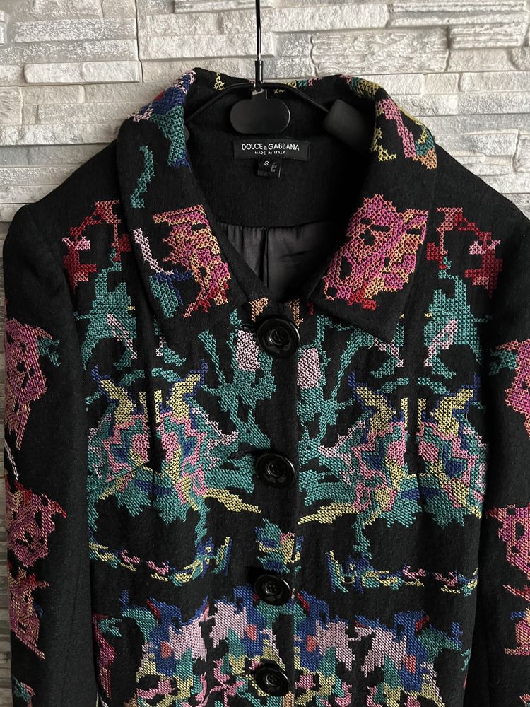 Шерстяне пальто Dolce&Gabbana