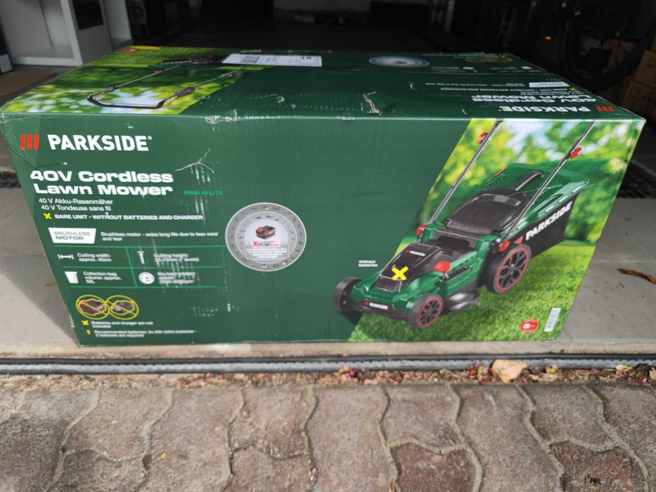 NOWA Kosiarka akumulatorowa PARKSIDE PRMA 40-Li D2 40V