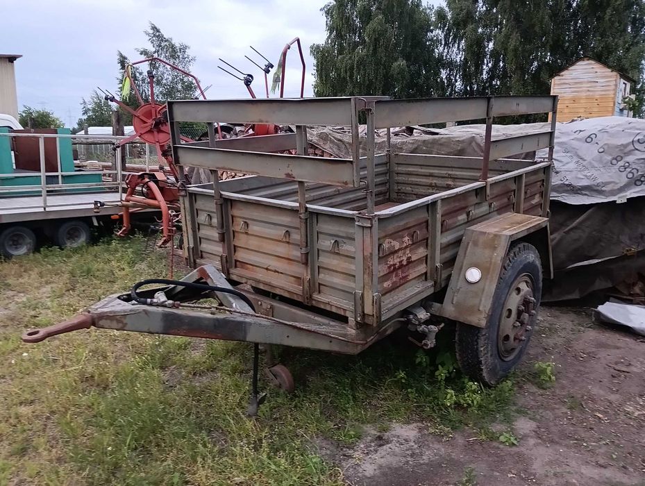 Przyczepka jedno osiowa Wojskowa / Jak NOWA