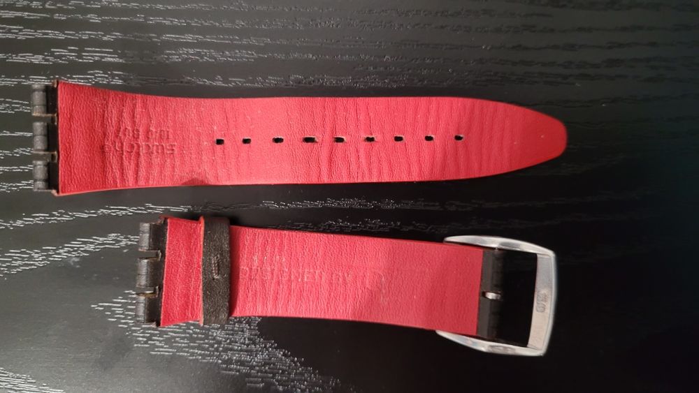 Pasek skin Swatch X James Bond 007 ASS07Z102