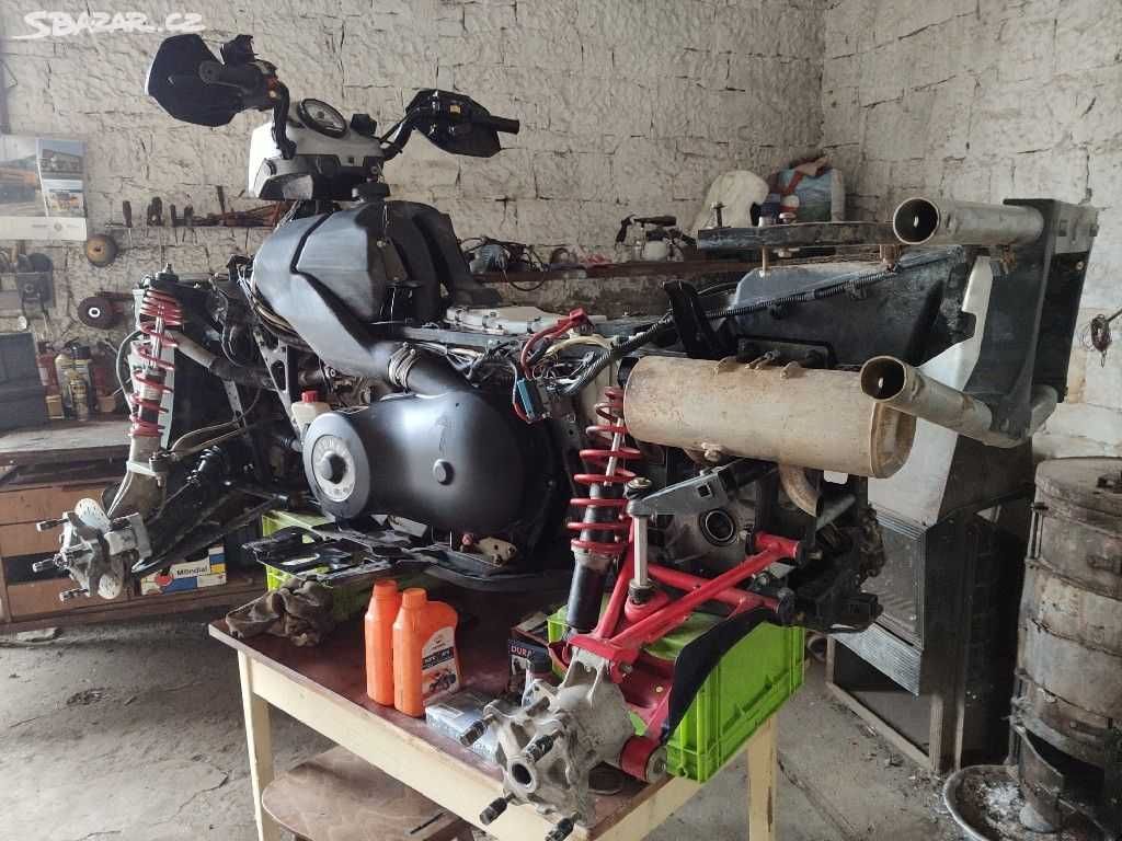 polaris spotrsman 800 silnik wahacz licznik rama wariator modul dyfer